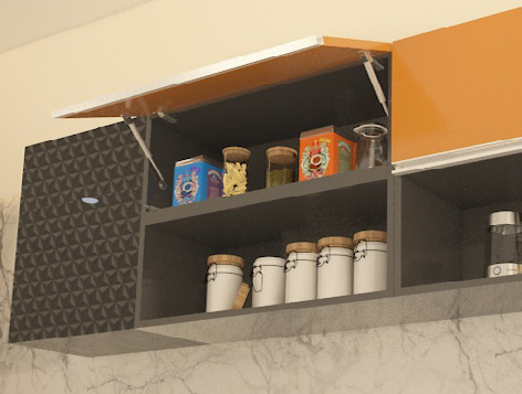 Lift-up Wall Unit