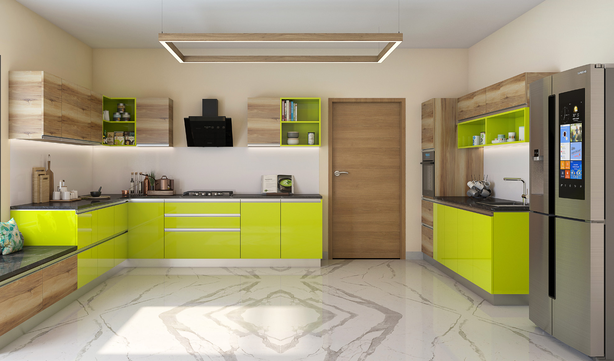 Open Layout Kitchen